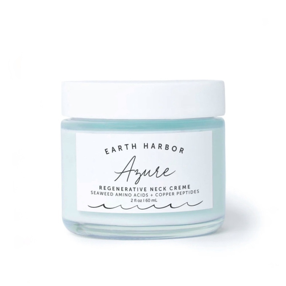 NEW EARTH HARBOR NATURALS Azure Regenerative Neck + Face Creme 2 oz FULL SIZE
